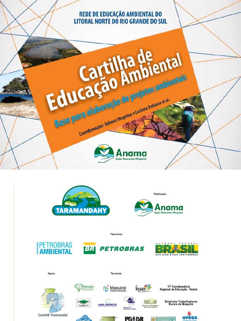 Cartilha Educacao Ambiental 2012 | PDF | Pesca | Ambiente natural