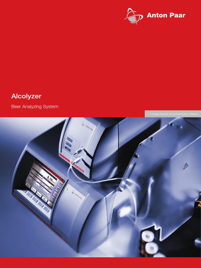 Alcolyzer Beer Analyzing System | PDF | Beer | Drink
