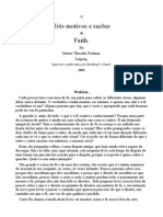 O Três Motivos e Razões de Faith.-português-Gustav Theodor Fechner