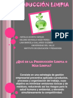 PRESENTACION PRODUCCIÓN LIMPIA