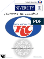 Report on failed re-launch of RC Cola