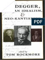 Heidegger German_Idealism NeoKantianism