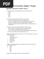 Cisco CCNA Security Chapter 7 Exam