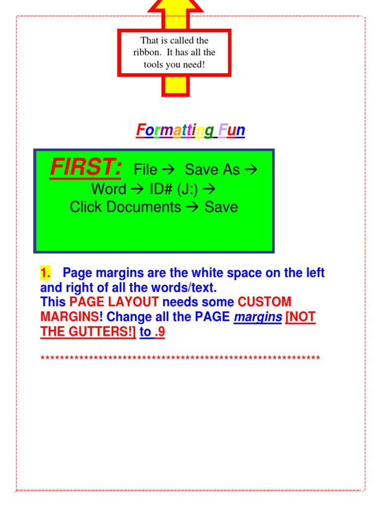 Word Formatting and Design Guide | PDF
