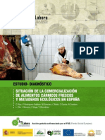 Estudio-diagnostico_carne_fresca y mataderos ecologicos en españa
