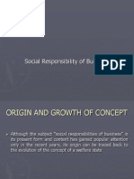 Social Responsibility of Business