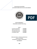 39992350 Macam Macam Akuifer Dan Analisis Kondisi Hirogeologi Kota Banjarbaru m Sadiqul Iman h1e108059