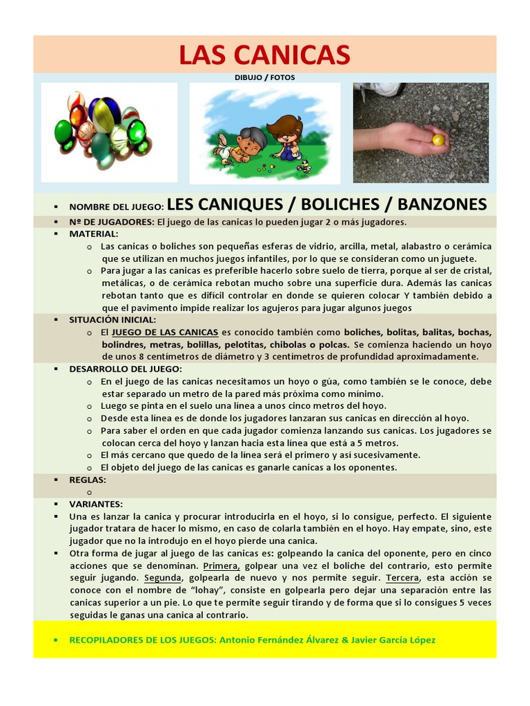 Preservativo Aventurarse Responder 15 Las Canicas | PDF | Juego de azar | Ocio