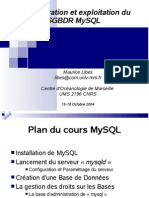 Cours Mysql