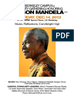 Nelson Mandela Celebration 