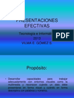 Presentaciones Efectivas en Power Point