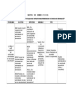 Matriz D Consistencia