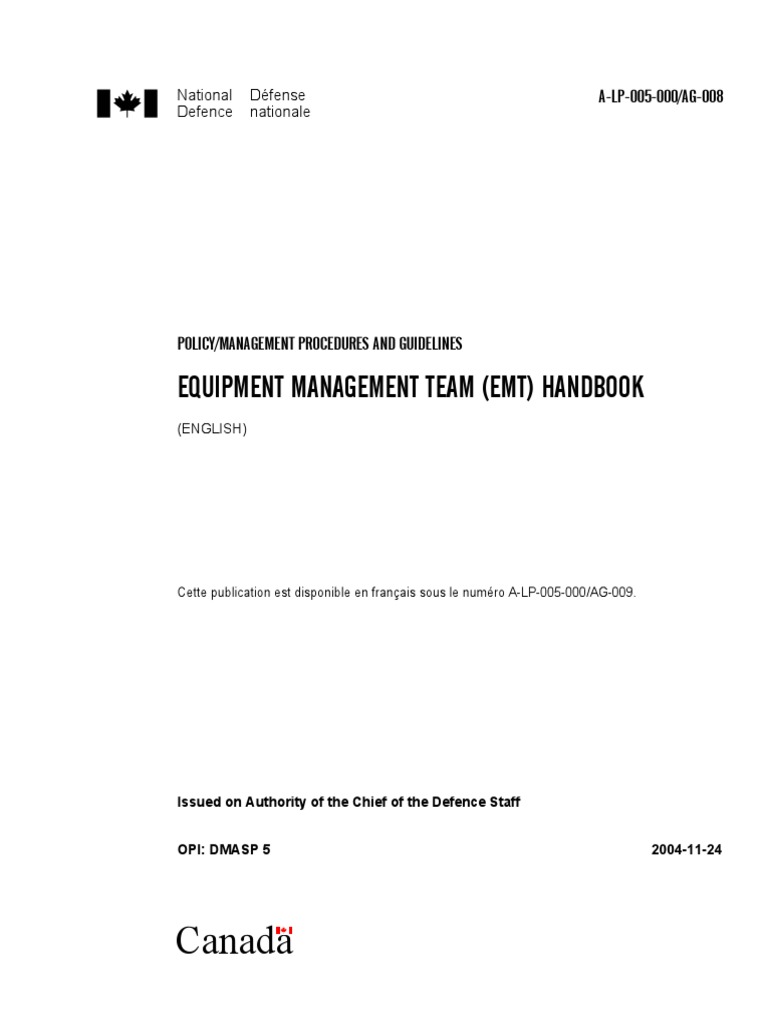EMT DND Handbook | PDF | Electrostatic Discharge | Dangerous Goods