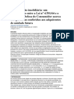 Garantias imobiliárias Código vs Lei