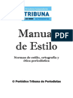 Manual de Estilo La Tribuna