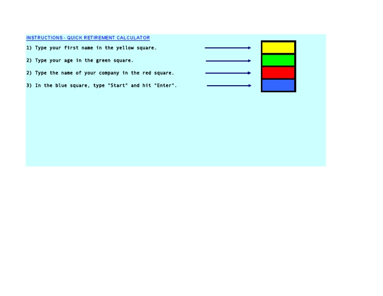 RetirementWorksheet 1 | PDF