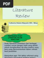 LITERATURE REVIEW Penulisan Skripsi