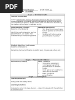 personification lesson plan