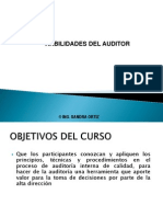 Curso Habilidades Auditor 2013