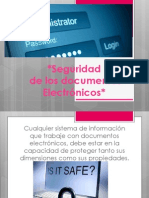 seguridad de doc electronicos