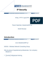 Ip Security: Ipsec, PPTP, Openvpn