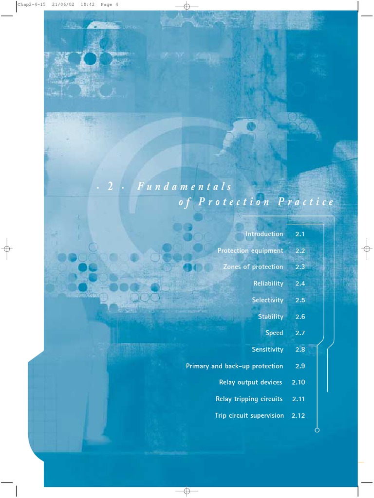 Protection Fundamentals | PDF | Relay | Electric Power System
