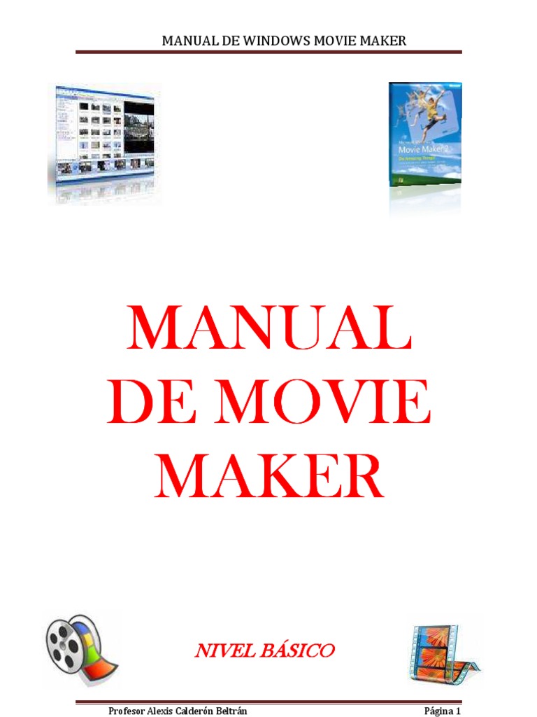 Manual de Movie Maker PDF Point and Click Aprendizaje