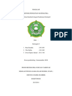 Makalah Penelitian Kualitatif Dengan Pendekatan Deskriptif