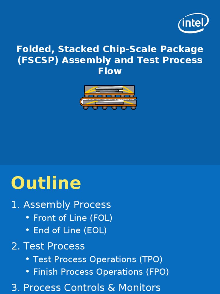 3.1 FSCSP Assy and Test Process Flow | PDF | Computing And Information ...