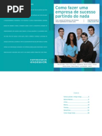 Como Fazer Uma Empresa de Sucesso Partindo Do Nada