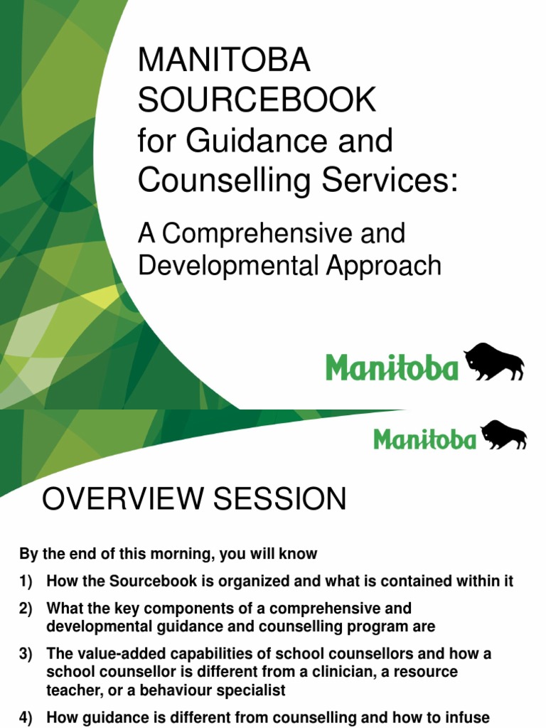 Manitoba School Guidance Sourcebook | PDF | School Counselor | Social ...