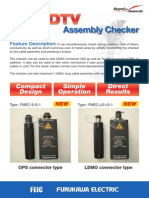 Smart cable assembly checker tests connectivity