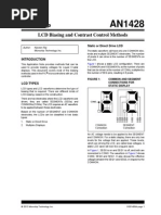 LCD Biasing and Contrast Control Methods 