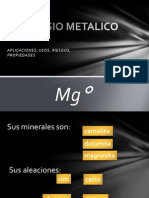 Magnesio Metalico