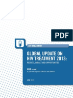 Global Update On Hiv Treatment 2013