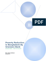 Poverty Reduction in Bangladesh by Grameen Bank Title