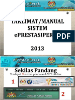 Manual Taklimat Eprestasi 2013