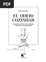Livro Eu Odeio Cozinhar