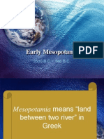 early mesopotamia
