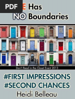 #First Impressions #Second Chances