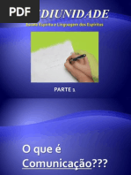 Evocações e Comunicações Espontâneas