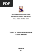 Dissertacoes Critica Violencia Poder Walter Benjamim