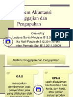 Sistem Akuntansi Penggajihan Dan Pengupahan