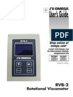 User's Guide: Rotational Viscometer