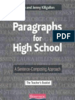 Paragraphs For High School - The Teacher's Booklet - 67p