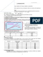 Chapitre II La Radioactivite