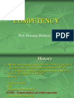 Competency: Prof. Hemangi Bhalerao