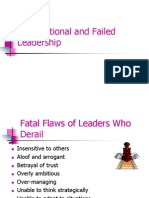 Dysfunctional Leadership
