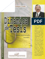 Dinamica de Tesis Dr Julio Dominguez