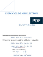 Ejercicios de Ion Electron